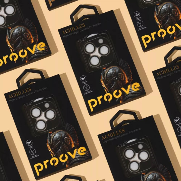 Фото - Захисне скло для смартфону Proove для камери Achilles iPhone 15 Pro/15 Pro Max Natural Titanium (CPPAIP15PM25)