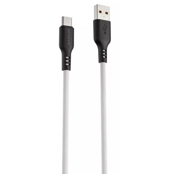Фото - Кабель синхронизації даних Proove Rebirth Type-C 2.4A 1m White (CCRE60001202)
