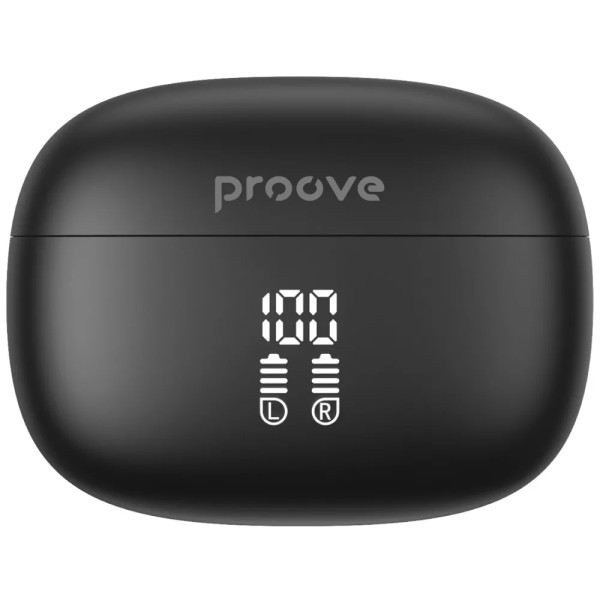 Фото - Навушники вкладиші бездротові TWS Proove Intro Pro TWS with ANC APP black (TWYN54002201)