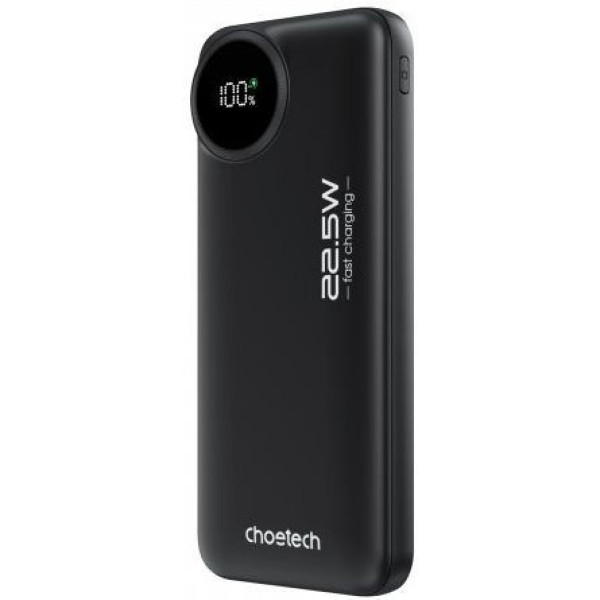 Фото - Батарея мобільна Choetech 10000 mA QC/PD 22.5 Вт Black (B791)