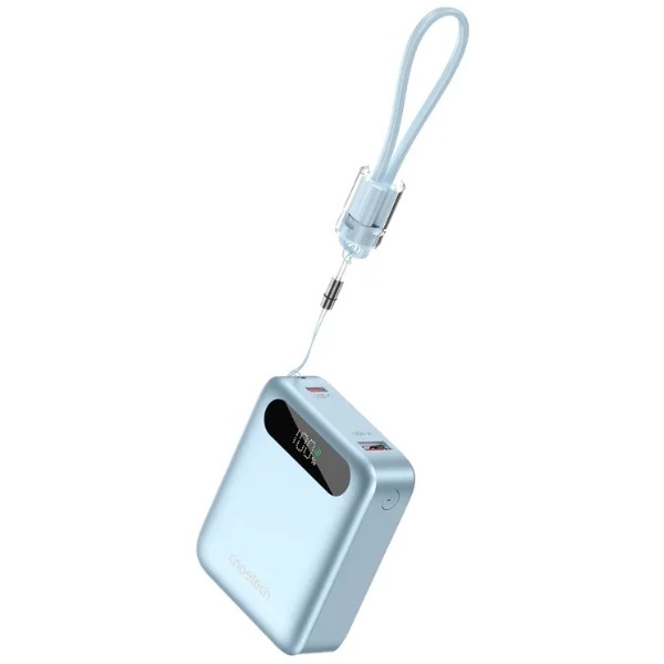 Фото - Батарея мобільна Choetech 10000 mAh QC/PD 22,5 Вт Blue (B860-CCLBE)