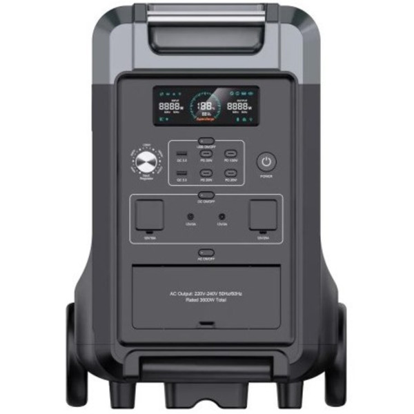 Фото - Зарядна станція універсальна Choetech 3600Вт (BS009-EU-BK)