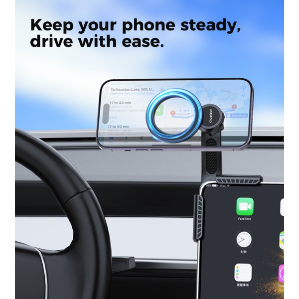 Фото - Автотримач Choetech MagCore Magnetic Car Holder for Tesla Black (H089-BK)