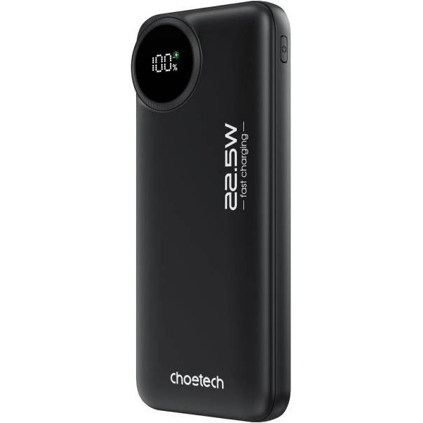 Фото - Батарея мобильная Choetech 10000mAh 22,5W PD  2xUSB-A (M15-B791-ACBK-NG)