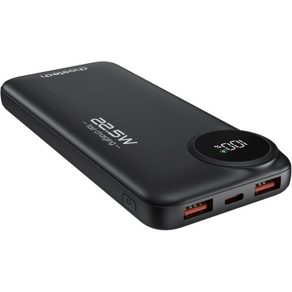 Фото - Батарея мобильная Choetech 10000mAh 22,5W PD  2xUSB-A (M15-B791-ACBK-NG)