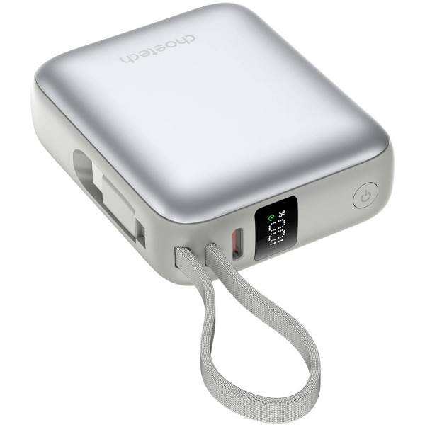 Фото - Батарея мобільна Choetech 10000mAh 35W PD3.0 USB-C (B832-GY)