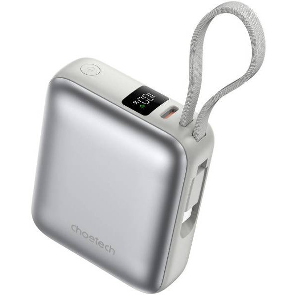 Фото - Батарея мобільна Choetech 10000mAh 35W PD3.0 USB-C (B832-GY)