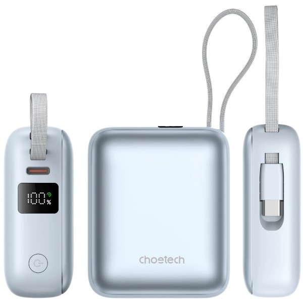 Фото - Батарея мобільна Choetech 10000mAh 35W PD3.0 USB-C (B832-LBE)