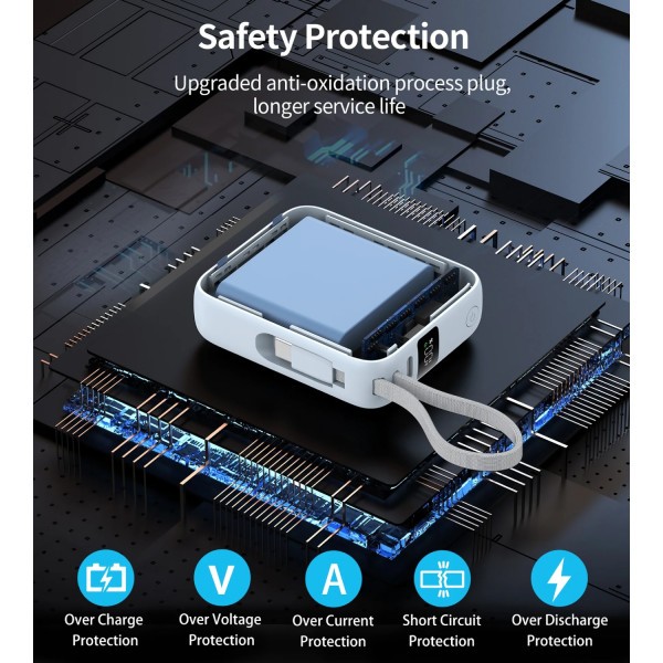 Фото - Батарея мобільна Choetech 10000mAh 35W PD3.0 USB-C (B832-LBE)