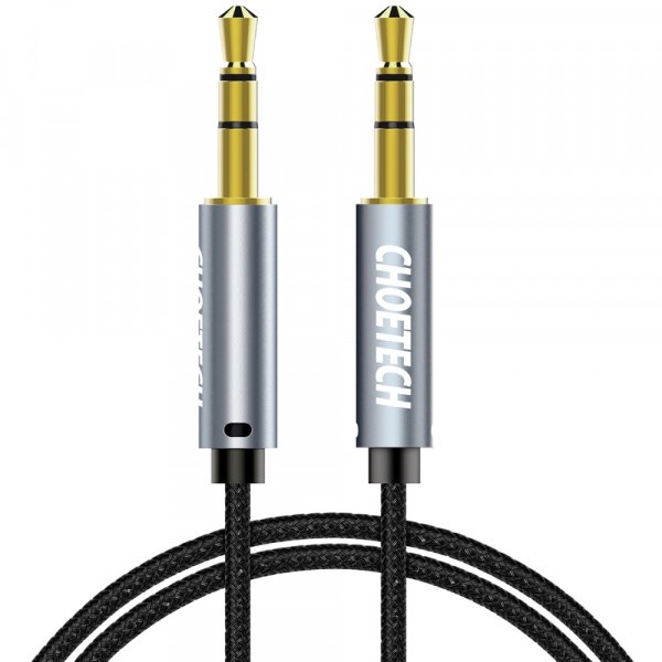Фото - Кабель 3.5 мм - 3.5 мм Choetech AUX - TRS Audio 3.5мм M/M 1,2 м (AUX002)