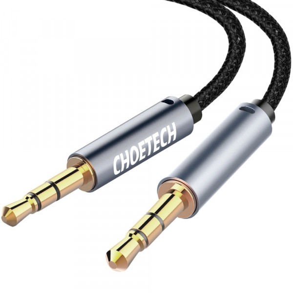 Фото - Кабель 3.5 мм - 3.5 мм Choetech AUX - TRS Audio 3.5мм M/M 1,2 м (AUX002)