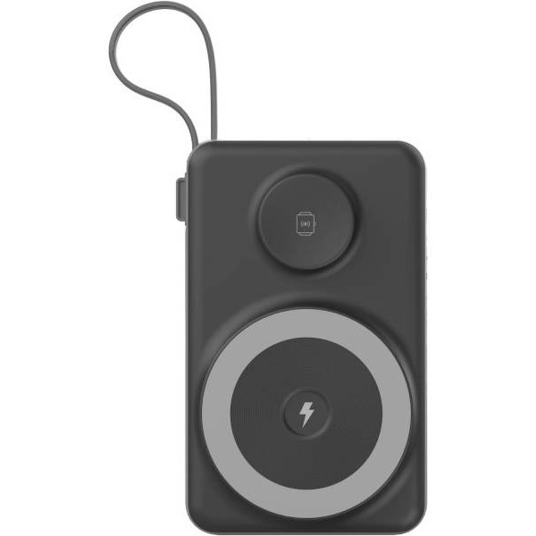 Фото - Батарея мобільна Choetech Magnetic Wireless 10000mAh 22.5W (B695-BK)