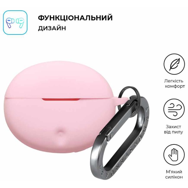 Фото - Чохол для навушників Armorstandart Hang Case for OPPO Enco Air5 Pro Pink (ARM93696)