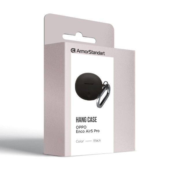 Фото - Чехол для наушников Armorstandart Hang Case for OPPO Enco Air5 Pro Black (ARM93694)