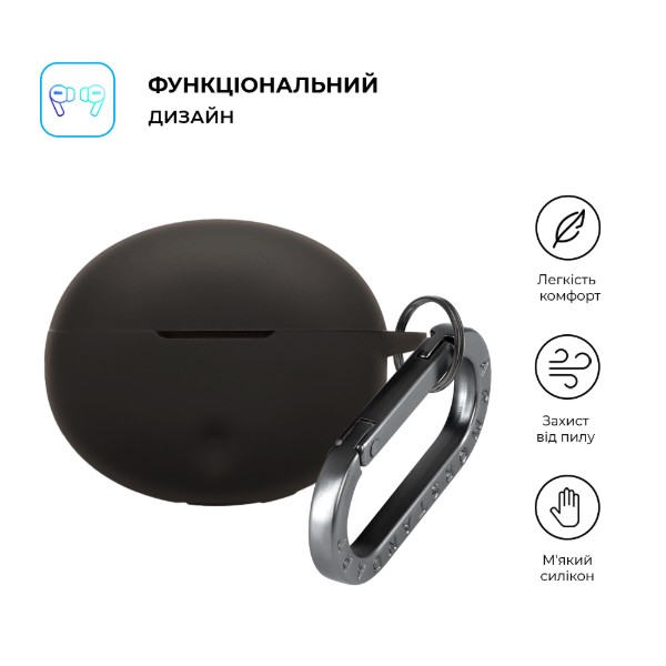Фото - Чехол для наушников Armorstandart Hang Case for OPPO Enco Air5 Pro Black (ARM93694)