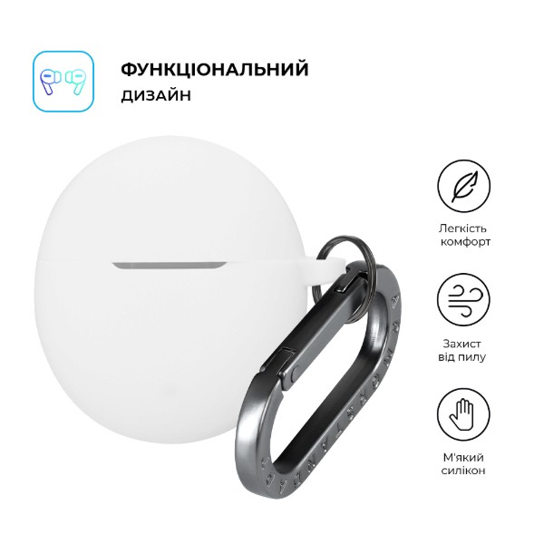 Фото - Чохол для навушників Armorstandart Hang Case for OPPO Enco Air5S White (ARM93692)