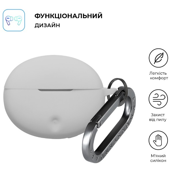 Фото - Чехол для наушников Armorstandart Hang Case for OPPO Enco Air5 Pro Grey (ARM93695)
