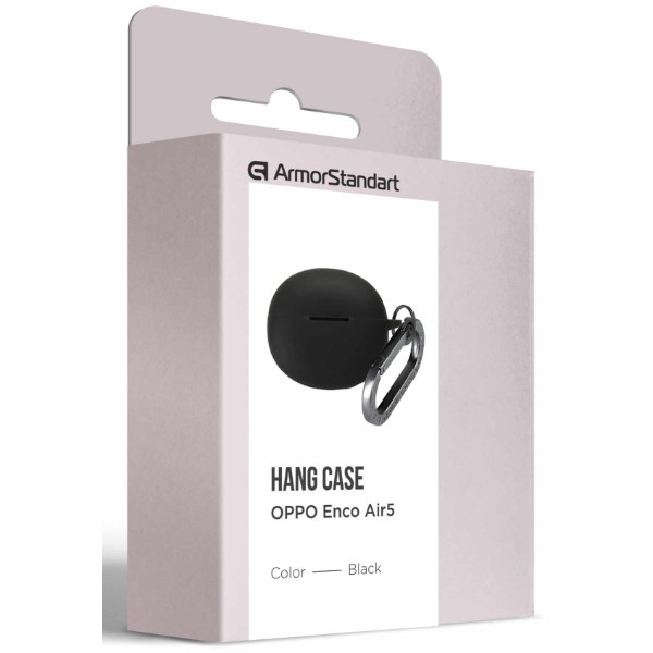 Фото - Чохол для навушників Armorstandart Hang Case for OPPO Enco Air5 Black (ARM93688)