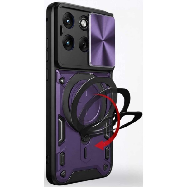 Фото - Чехол для смартфона BeCover Full Guard Slide Magnetic for Motorola Edge 70 Fusion Purple (716392)