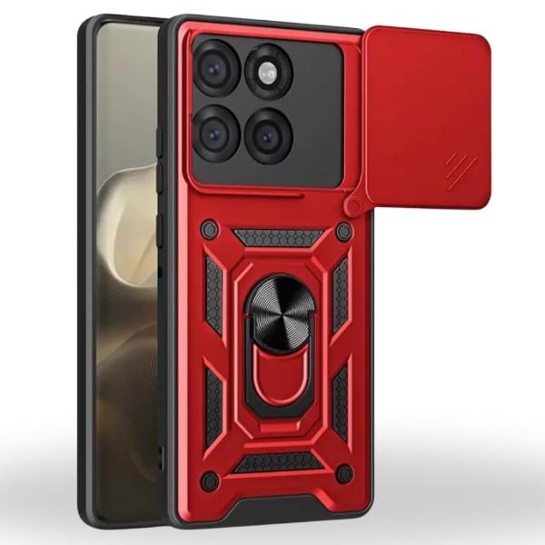 Фото - Чохол для смартфона BeCover Military for Motorola Edge 70 Red (715532)