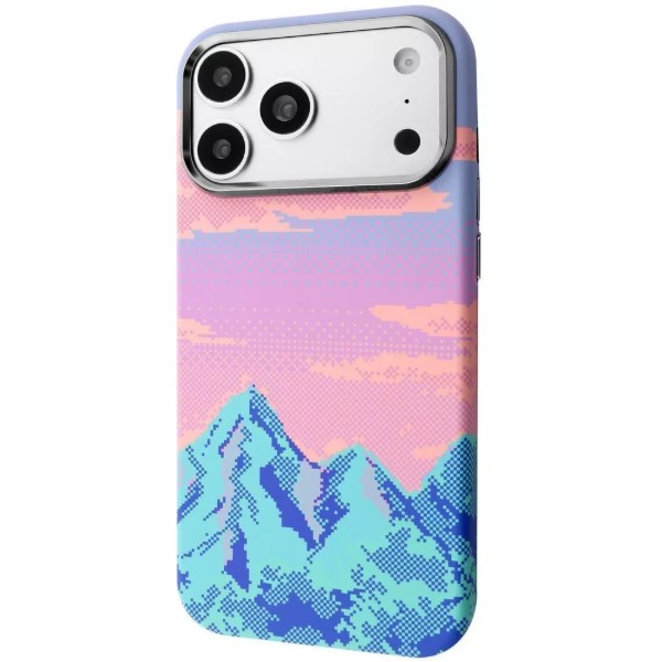 Фото - Чохол для смартфона Proove Pixel Case with Magnetic Ring iPhone 17 Pro Max/18 Pro Max pink sunset (PCPXIP17PMC4)