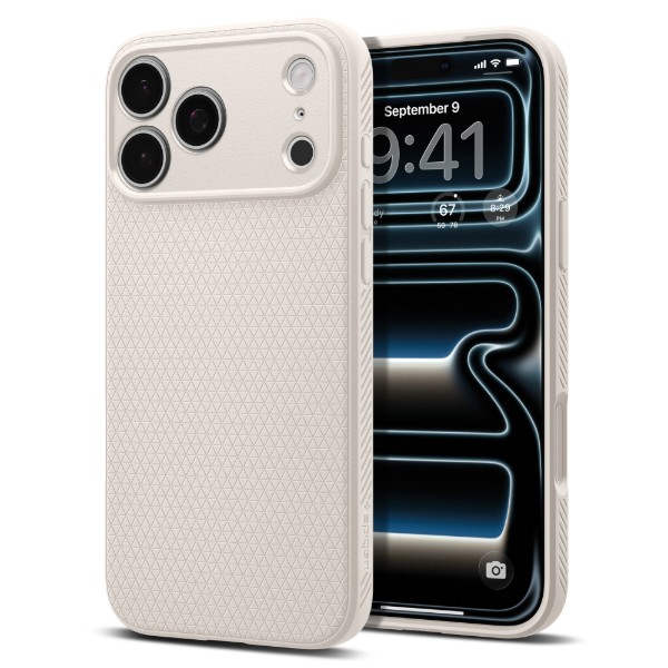 Фото - Чохол для смартфона Spigen Liquid Air for iPhone 18 Pro Max/17 Pro Max Natural Titanium (ACS12114)