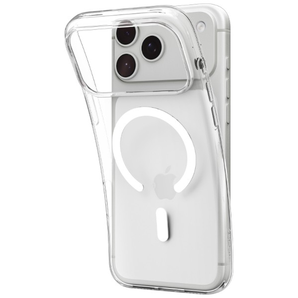Фото - Чохол для смартфона Spigen Liquid Crystal MagSafe for iPhone 18 Pro Max/17 Pro Max Clear White (ACS12143)