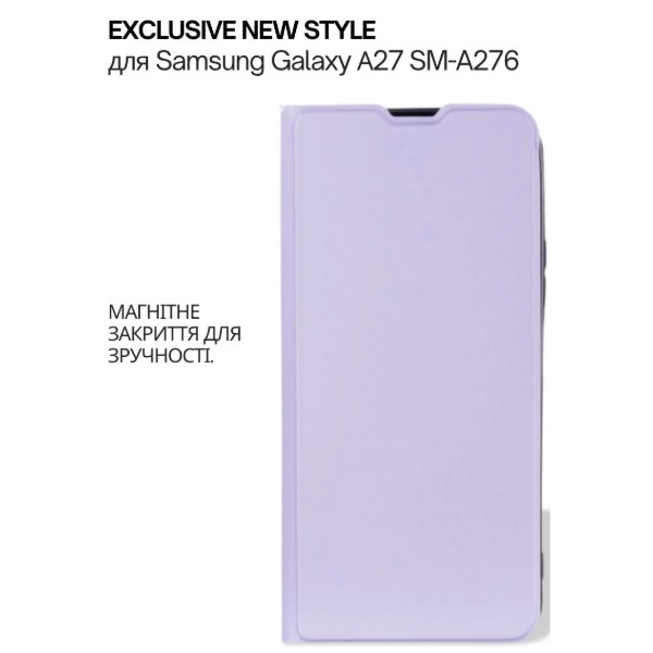 Фото - Чехол для смартфона BeCover Exclusive New Style для Samsung Galaxy А27 SM-A276 Purple (715690)