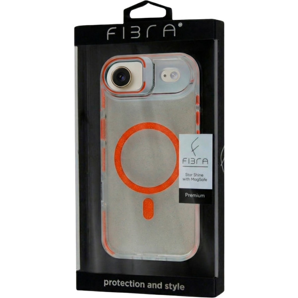 Фото - Чохол для смартфону BeCover FIBRA Star Shine with MagSafe for Apple iPhone 17 Air Orange (715422)
