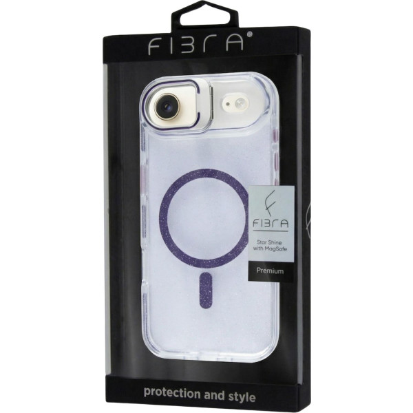 Фото - Чохол для смартфону BeCover FIBRA Star Shine with MagSafe for Apple iPhone 17 Air Purple (715423)