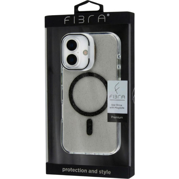 Фото - Чехол для смартфона BeCover FIBRA Star Shine with MagSafe for Apple iPhone 17 Black (715411)