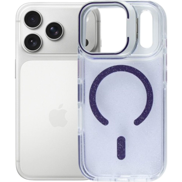 Фото - Чехол для смартфона BeCover FIBRA Star Shine with MagSafe for Apple iPhone 17 Pro Max Purple (715437)