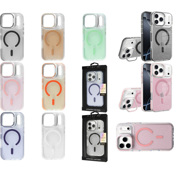 Фото - Чехол для смартфона BeCover FIBRA Star Shine with MagSafe for Apple iPhone 17 Pro Max Purple (715437)