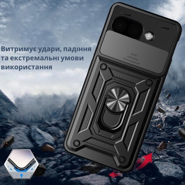 Фото - Чохол для смартфону BeCover for Google Pixel 10a Black (716283)