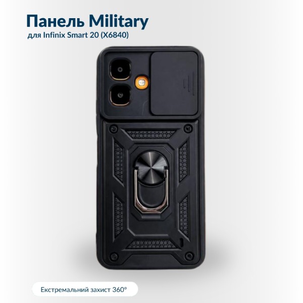 Фото - Чохол для смартфону BeCover for Infinix Smart 20 (X6840) Black (716279)