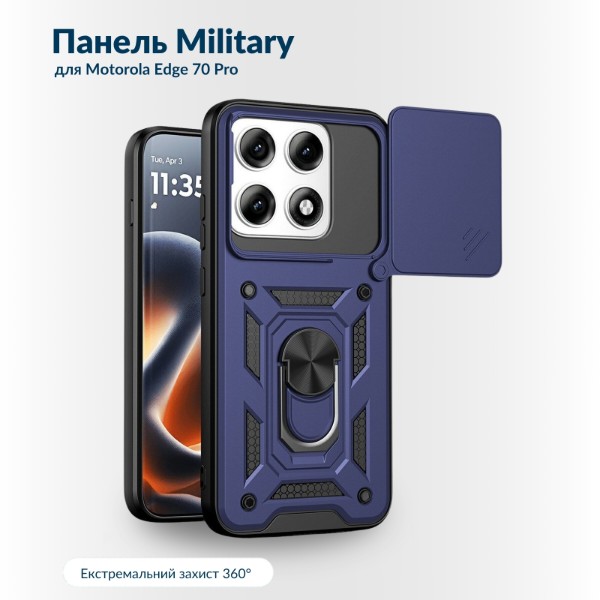 Фото - Чохол для смартфону BeCover for Motorola Edge 70 Pro Blue (716258)