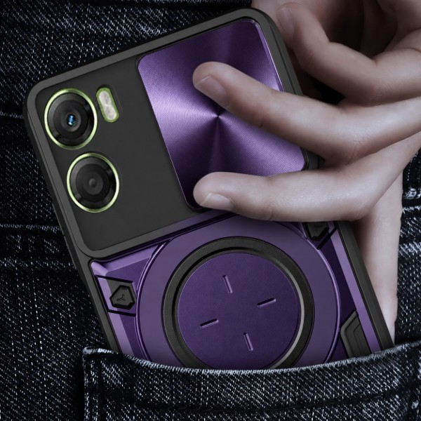 Фото - Чехол для смартфона BeCover Full Guard Slide Magnetic for Motorola Moto G06 / G06 Power 4G Purple (716396)