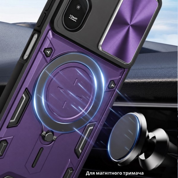 Фото - Чехол для смартфона BeCover Full Guard Slide Magnetic for Poco C81 Pro Purple (716408)