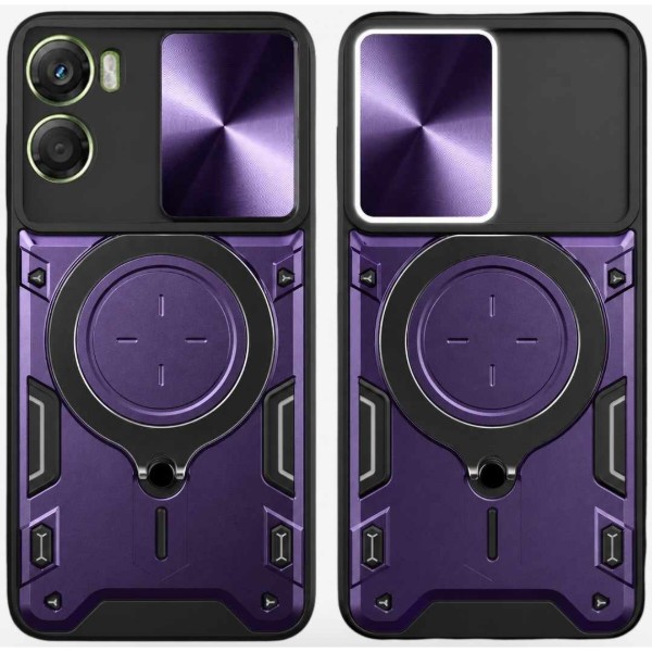 Фото - Чехол для смартфона BeCover Full Guard Slide Magnetic for Motorola Moto G06 / G06 Power 4G Purple (716396)