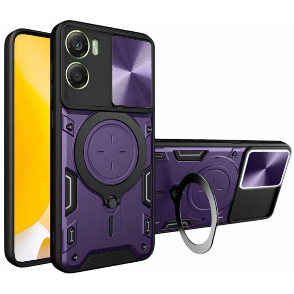 Фото - Чехол для смартфона BeCover Full Guard Slide Magnetic for Motorola Moto G06 / G06 Power 4G Purple (716396)