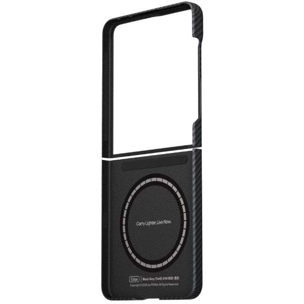 Фото - Чохол для смартфону Pitaka Edge Ultra-Slim Case Twill Black/Grey for Samsung Galaxy Z Flip 8 (FBFLIP8)