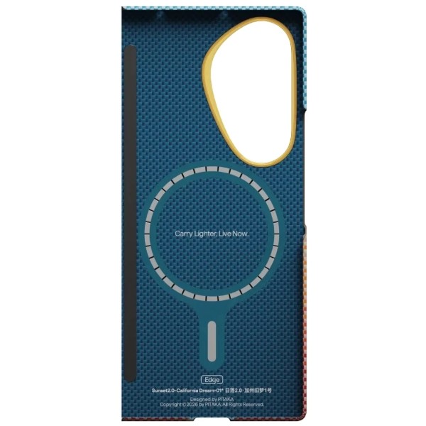 Фото - Чохол для смартфону Pitaka Edge Ultra-Slim Case California Dream-01 for Samsung Galaxy Z Fold 8 Ultra (FSFOLD8)