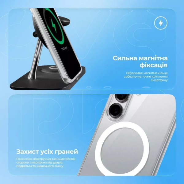 Фото - Чехол для смартфона Proove Clear Case with Magnetic Ring Xiaomi 17 Pro clear (PCCLX0TP1701)