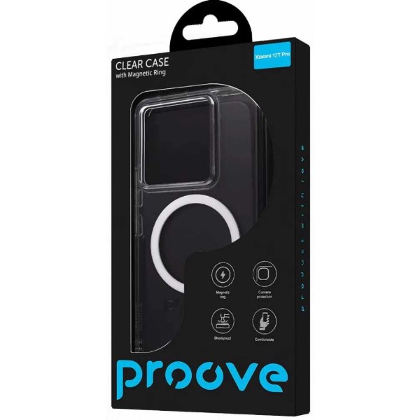 Фото - Чехол для смартфона Proove Clear Case with Magnetic Ring Xiaomi 17 Pro clear (PCCLX0TP1701)