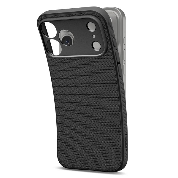 Фото - Чохол для смартфону Spigen Liquid Air for iPhone 18 Pro/17 Pro Matte Black (ACS12149)