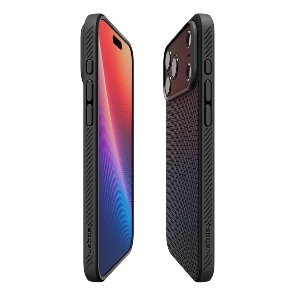 Фото - Чохол для смартфона Spigen Liquid Air for iPhone 18 Pro Max/17 Pro Max Matte Black (ACS12111)