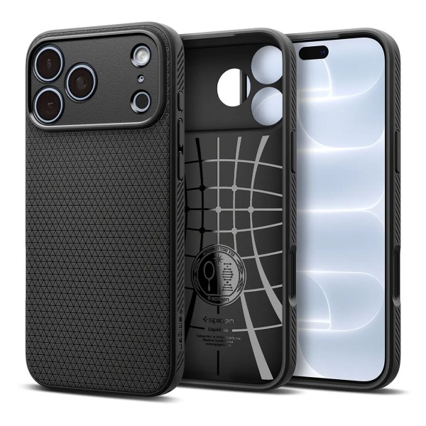 Фото - Чохол для смартфона Spigen Liquid Air for iPhone 18 Pro Max/17 Pro Max Matte Black (ACS12111)