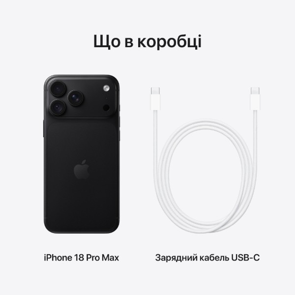 Фото - Смартфон Apple iPhone 18 Pro Max 256Gb Black