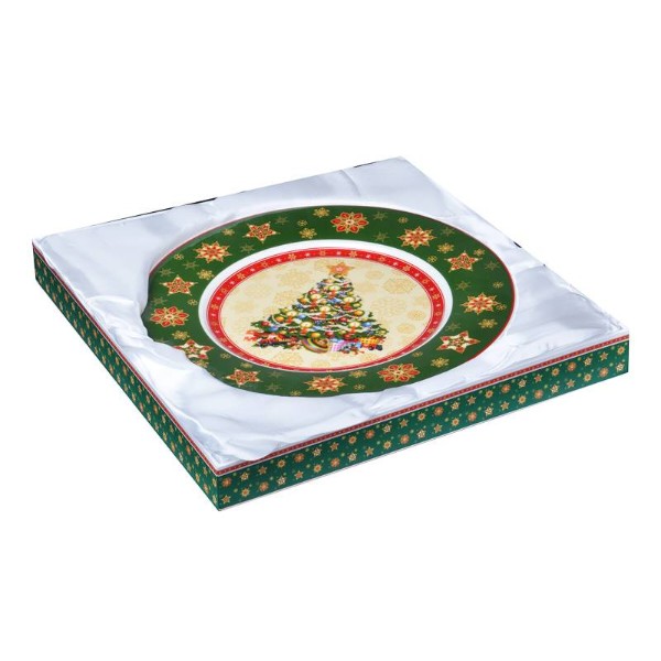Фото - Тарілка десертна Lefard Christmas collection 21 см (986-062)