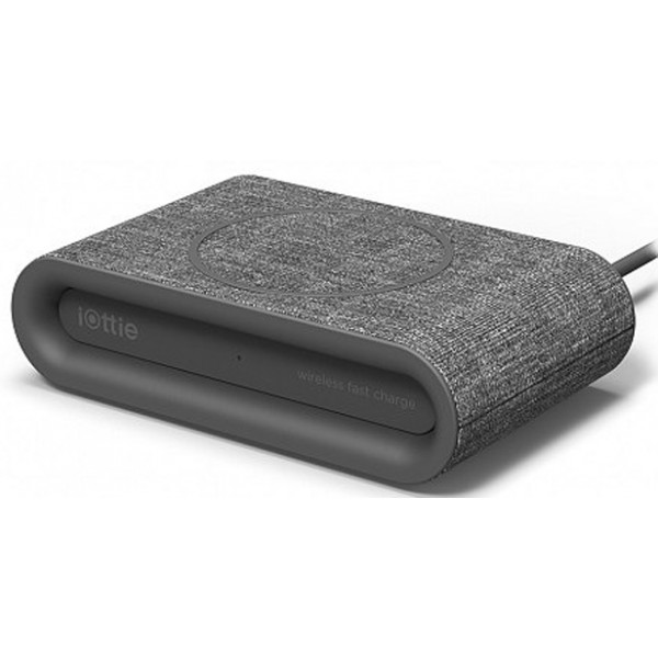 Фото - Беспроводное зарядное устройство IOTTIE iON Wireless Plus Fast Charging Pad Grey (CHWRIO105GR)